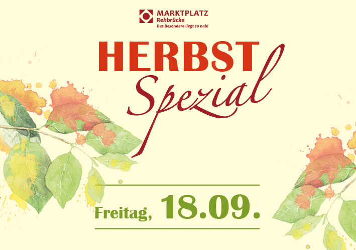 Banner Herbst-Spezial