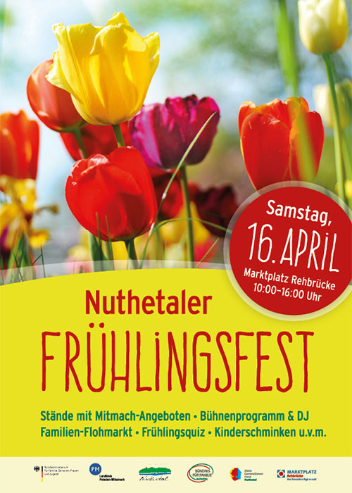 Plakat Nuthetaler Fruehlingsfest